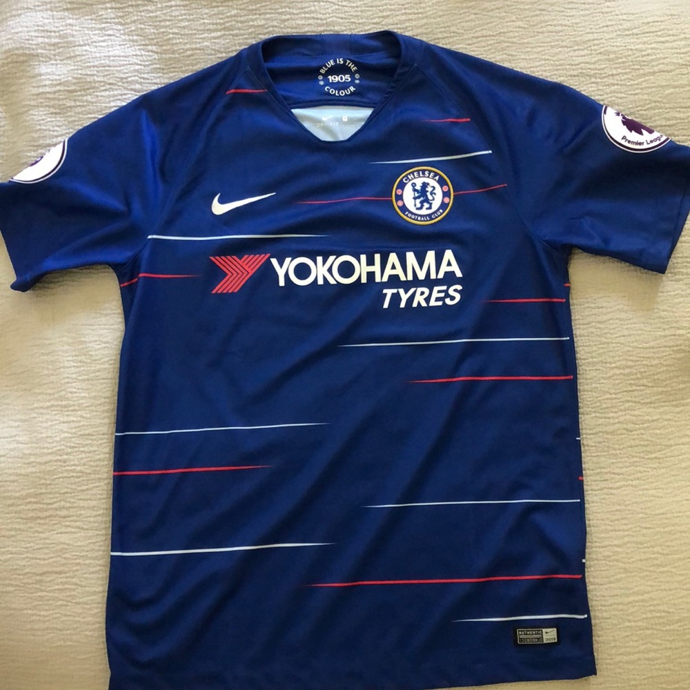 2018/19 Eden Hazard Chelsea home jersey